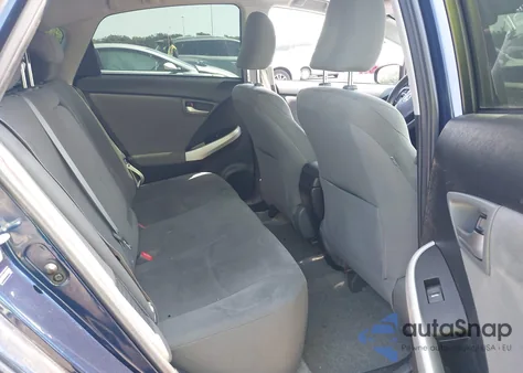 2012 Toyota Prius Three from USA, damaged, VIN JTDKN3DU6C1596884